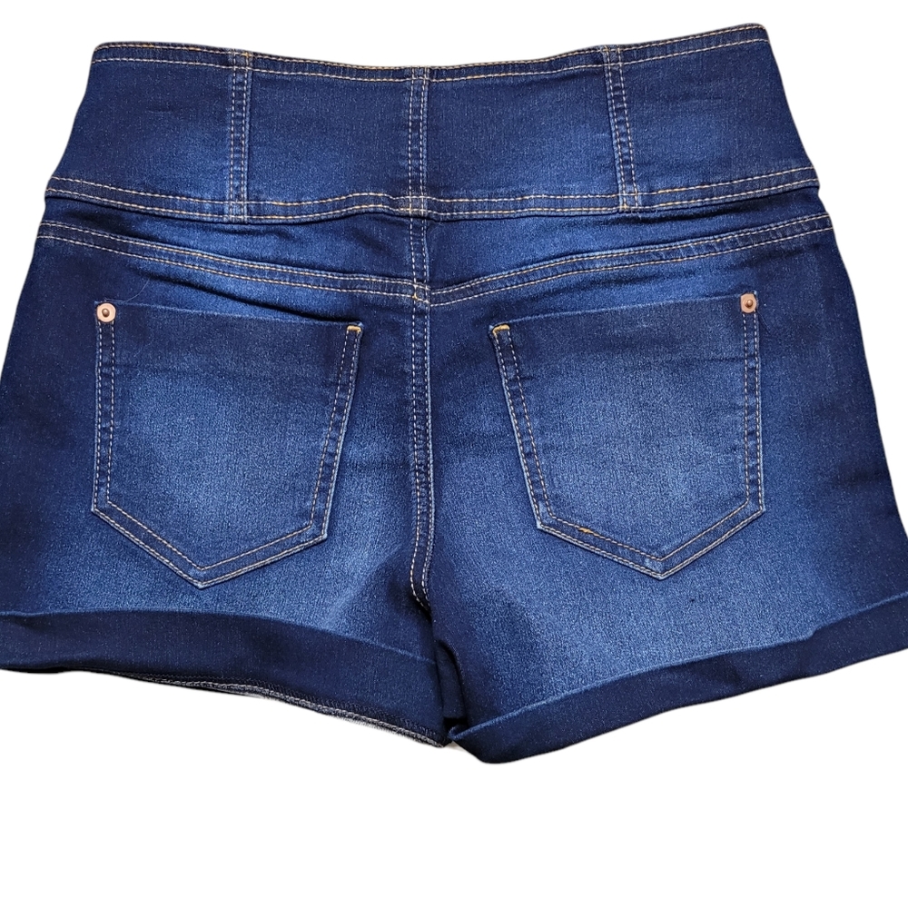 NOBO High Rise Jean Shorts Sz 11 - Picture 2 of 4